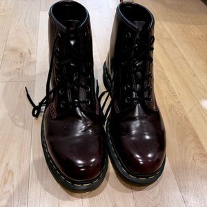Dr. Martens Vegan Leather 1460 lace up boots. men’s size 11. Never worn.